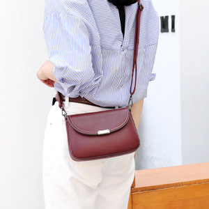 Nouveau Sac Bandoulière Femme à Rabat Couleur Unie en PU – Sac à Main Tendance de Luxe pour Dames – Sac Messager Élégant à Épaule Unique – Sac Fourre-tout - Product Image 3