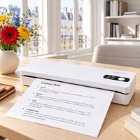 Imprimante portable sans encre Xprinter BP1 A4 avec impression par téléphone Bluetooth et connexion USB à l'ordinateur pour les professionnels mobiles