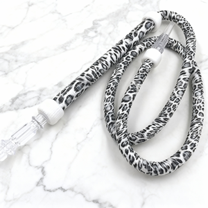 Tuyaux en plastique pour narguilé à l'imprimé léopard, élégants et tendance, pour chicha, bar, fête, accessoires de fumage stylés - Product Image 3