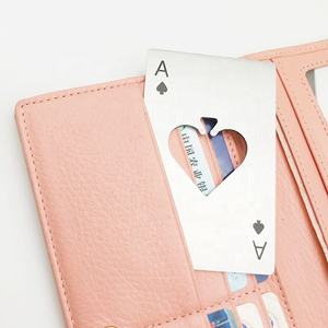 Abridor de Botellas de Acero Inoxidable Personalizado 2026, Diseño As de Espadas, Tamaño de Tarjeta de Crédito, Accesorio Único y Práctico - Product Image 5