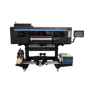새로운 금박 dtf i3200U1 2 in 1 60 cm Uv Dtf 스티커 필름 프린터 라미네이터가 하나로 60 cm
