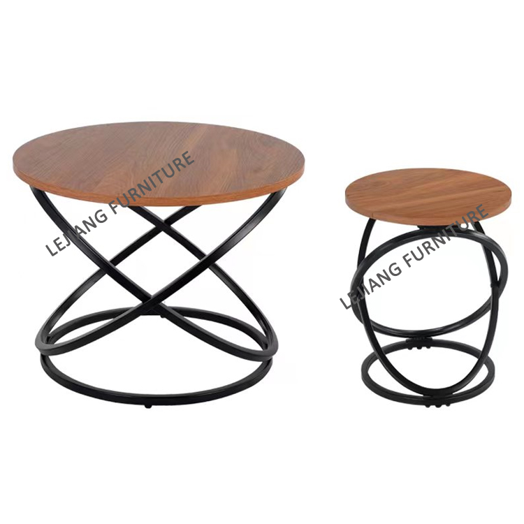 Круглый роскошный чайный современный центр LJ1 в скандинавском стиле, журнальные столики низкого качества для гостиной, дома