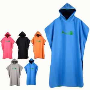 Peignoir de plage en microfibre personnalisé à capuche pour adultes, design turc tropical compressé jetable, pas cher, amusant et élégant - Product Image 1