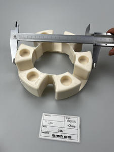 Coussinet d'insertion d'accouplement de pompe hydraulique pour excavatrice de qualité supérieure, compatible avec Sumitomo, référence de pièce 30H 30H-A, coussin flexible blanc - Product Image 2