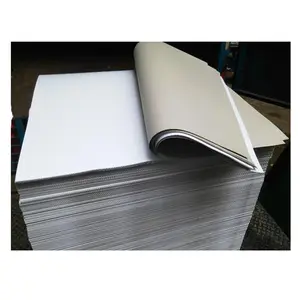Cardstock-pizarra blanca de 300gsm, tablero dúplex con parte trasera gris