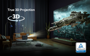 Dangbei เลเซอร์โปรเจกเตอร์4K alpd 3D แท้4K UHD <span class=keywords><strong>โปร</strong></span>เจกเตอร์3200แอนซีสว่างพิเศษ Bei dangmars Pro 4K - Product Image 4