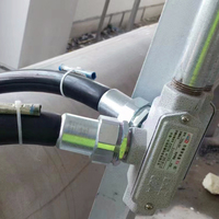 Shen Hai ATEX Bend Gauche Antidéflagrant Grâce à la Jonction de Connexion Aluminium IP66 Câblage Boîte de Filetage