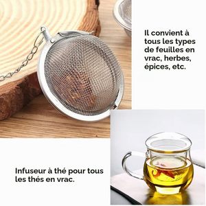 En gros Infuseur à thé boule en acier inoxydable à maille métallique pour thé en vrac - Product Image 2