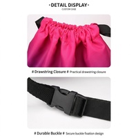 Sac à dos à cordon de serrage personnalisé avec logo dégradé, double couche, pour sport et gym, 6 couleurs, OEM ODM, directement de l'usine, MOQ 50 pièces