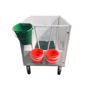 Topcalf Mono <span class=keywords><strong>Calf</strong></span> Hutch Manufacture Plus de boîtes de veau de stylo de veau avec service de modélisation 3D inclus pour clôturer les treillis et les portes - Product Image 1