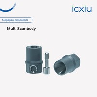 Scanner corporel numérique compatible Megagen pour flux de travail de numérisation intra-orale, restauration de modèle numérique d'implant