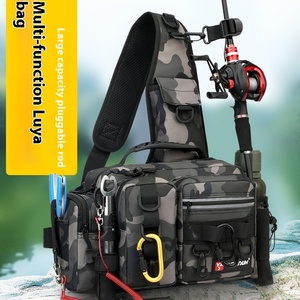 Custom Multifunctional Waist Bag for Crossbody <b>Fishing</b> <b>Rod</b> Tactical Nylon <b>Rod</b> Gear Storage Convenient Practical <b>Fishing</b> - Product Image 2