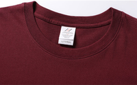 Kaos Lengan Panjang Unisex Premium Custom 100% Katun 230G Model Boxy Fit Kerah Bulat Polos untuk Berlapis di Musim Gugur dan Musim Dingin