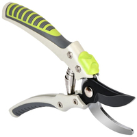 Sécateur à lame déviateur VERTAK 8'' avec poignée en aluminium, ciseaux de jardinage pour fleurs et plantes, cisailles de taille avec poignée antidérapante