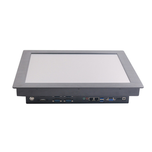 17'' all aluminium J1900 2LAN 4COM-CF-SM card industrial all in one