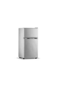 Refrigerador Pequeño de 80L con Doble Puerta y Congelador Superior, <span class=keywords><strong>Mini</strong></span> Refrigerador para Dormitorio, Apartamento u Hotel - Product Image 4