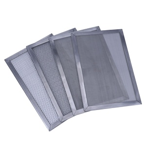 Filtre à air métallique avec cadre en alliage d'aluminium, service OEM pour unités de traitement d'air commerciales, taux de filtration élevé - Product Image 1