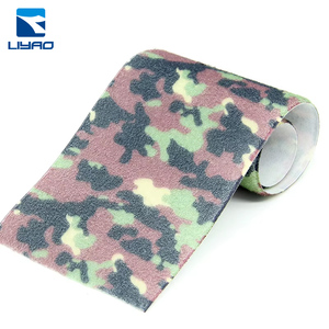 Cinta de gancho y bucle de camuflaje de terciopelo de nailon personalizada, perfecta para costura de ropa y proyectos de bricolaje, no adhesiva - Product Image 4