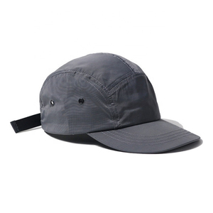 Casquette de <span class=keywords><strong>camping</strong></span> classique à 5 panneaux, en nylon imperméable de haute qualité, personnalisable, séchage rapide, vintage, vierge - Product Image 4