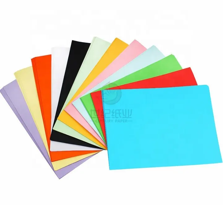 Farb tafel Manila Papier dicke Farbe Karton Kraft/Weiß/Schwarz/buntes Karten papier zum Zeichnen