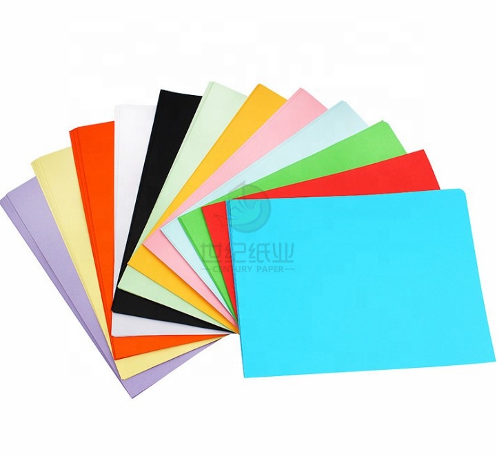Color Board Manila Paper Thick Color Cardboard Kraft/white/black/colorful Card Paper for Drawing