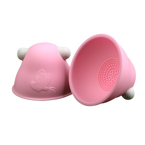 Women's breast massager, soft silicone, waterproof, nipple <b>vibrating</b>, breast stimulator, adult sex toy. - Product Image 3