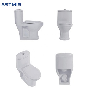 Vente chaude toilette en porcelaine montée au sol s-trap enfants cuvette de toilette salle de bain une pièce toilette pour enfant - Product Image 5