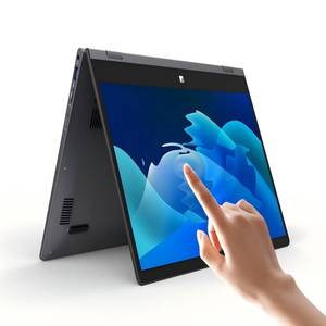 Oem 14 inch Yoga máy tính xách tay 360 ° lật 16GB RAM + 1TB Rom 100% New Mini PC Intel N95 nhà máy Giá Bàn Phím TiếNg Anh 100% máy tính xách tay mới - Product Image 1