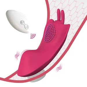 Mini vibromasseur de clitoris télécommandé Vibrateurs de culottes portables Jouets sexuels pour adultes pour femmes et couples