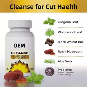 Capsules nettoyantes Candida pour les intestins et le côlon, compléments alimentaires à base de plantes pour la santé digestive et intestinale des adultes, 60 unités - Product Image 3