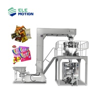 Machine d'emballage automatique multifonctionnelle verticale Elemotion pour granules de haricots, bonbons, café, cacahuètes et fruits de mer