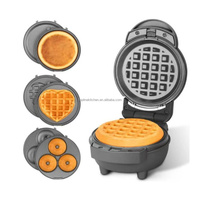 Gaufrier vertical antiadhésif 180 °   Égouttoir amovible pour usage domestique ou hôtelier
