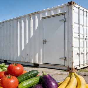Système de refroidissement de chambre froide à air Copeland à commande automatique, alimenté par énergie solaire, pour la conservation des fruits et légumes, stable et durable - Product Image 1