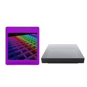 Plancher de danse interactif LED professionnel et fiable pour l'extérieur, tuiles 3D à effet infini avec indice d'étanchéité pour toutes les saisons. - Product Image 1
