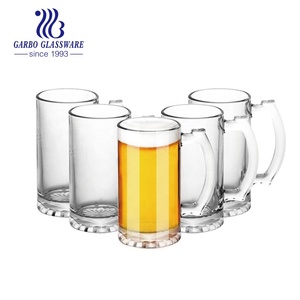 Taza de cerveza de vidrio con hoyuelos, vaso de cerveza transparente para Bar, 400ml, vaporizador de cerveza en 7 días, máquina hecha con logotipo personalizado - Product Image 2