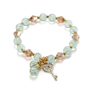 Pulseira de Cristal Colorida com Contas Personalizadas para Meninas, Presente Daisy, Pulseiras de Contas GMB033 - Product Image 6