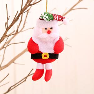 Adorno Navideño de Alta Calidad en Oferta, Muñeco Colgante para Árbol de Navidad, Adorno de Tela - Product Image 5
