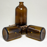 Vente en gros de flacons en verre ambré de 50 ml et 100 ml pour diffuseur d'huiles essentielles, avec bouchon en liège, pour l'aromathérapie, en carton