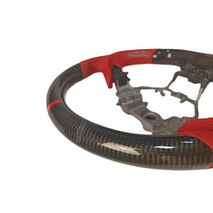 Volant de direction en fibre de carbone personnalisé adapté aux voitures Lexus IS 300 350 <span class=keywords><strong>500</strong></span> ES 200 LX 570 700 GX RX NX LC RC, volant de remplacement - Product Image 6
