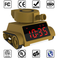Elektronische multifunctionele bureauklok voor kinderen Dubbele alarmfunctie Snooze-modus LED-display Helderheid achtergrondverlichting Automatische aanpassing 3