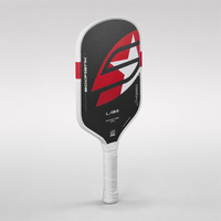 Raquette de pickleball en fibre de carbone T700, noyau en mousse de 16 mm, raquette pressée à chaud pour les tournois