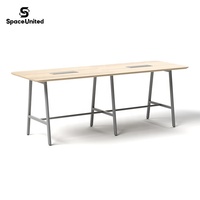 SpaceUnited Mobilier de bureau métallique Postes de travail Zones de détente Bureaux de réception et comptoirs de bar de bureau à structure en acier durable