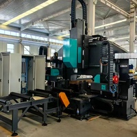 Máquina Perforadora CNC 3D de Alta Eficiencia para Estructuras de Acero; Línea de Perforación Automática de 3 Husillos