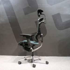 Muebles de Oficina Moq con Precio, Silla de Escritorio Giratoria de Cuero sin Ruedas - Product Image 6