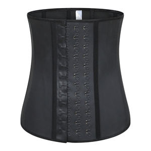 LANGQIN Colombian <b>Latex</b> Medium Control Hook-and-Eye Design Breathable <b>Corset</b> Sport Slimming Waist Shaper for Women - Product Image 2