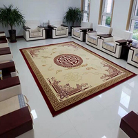 Mini Machine Made Floral Persian Rugs Nylon/Acrylic/Wool Home & Commercial Use