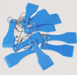 Décapsuleur de bouteille en <span class=keywords><strong>plastique</strong></span> personnalisé avec logo imprimé, porte-clés multifonctionnel, grattoir à loterie - Product Image 3