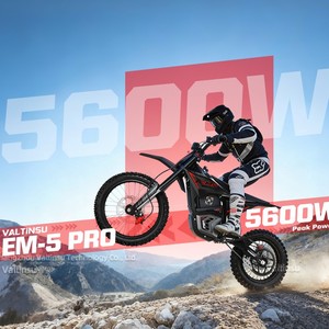 มอเตอร์ไซค์วิบาก Em5 Pro 5600w ระยะไกล 60v/27ah สำหรับทุกสภาพพื้นผิว ออกแบบมาสำหรับผู้ขับขี่อายุ EM-5 Pro นี้ - Product Image 2