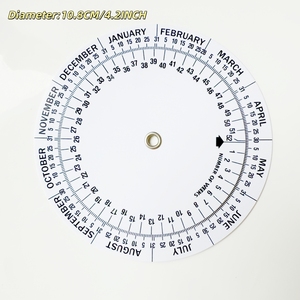 Righello Girevole Personalizzato Shenkir per Ostetricia, Calcolatore BMI con Ruota Rotonda in Plastica per Data di Parto - Product Image 1