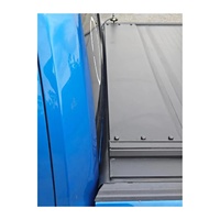 Couverture de benne de camionnette rétractable manuelle en aluminium étanche pour UTE Pickup